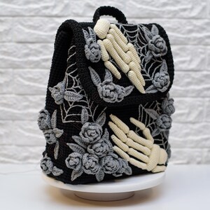 PDF Crochet Pattern Grave Backpack image 3