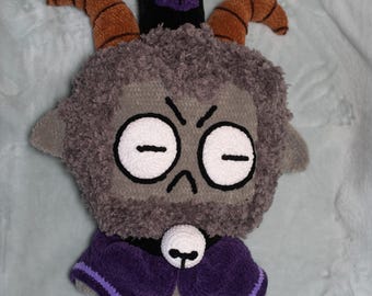 PDF PATTERN Cult of the Lamb Goat Big Crocheted Plush Toy