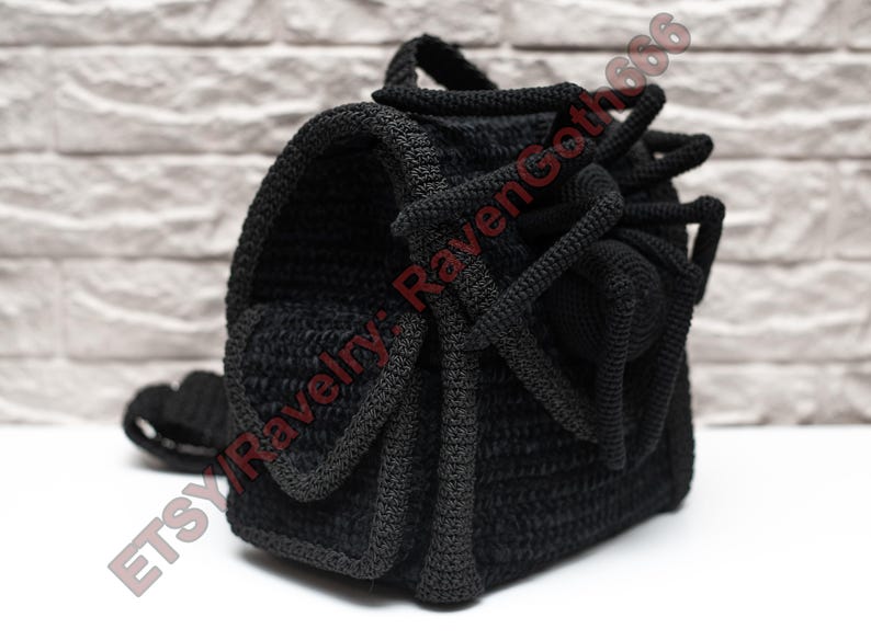 PDF Pattern Gothic Spider Backpack image 6