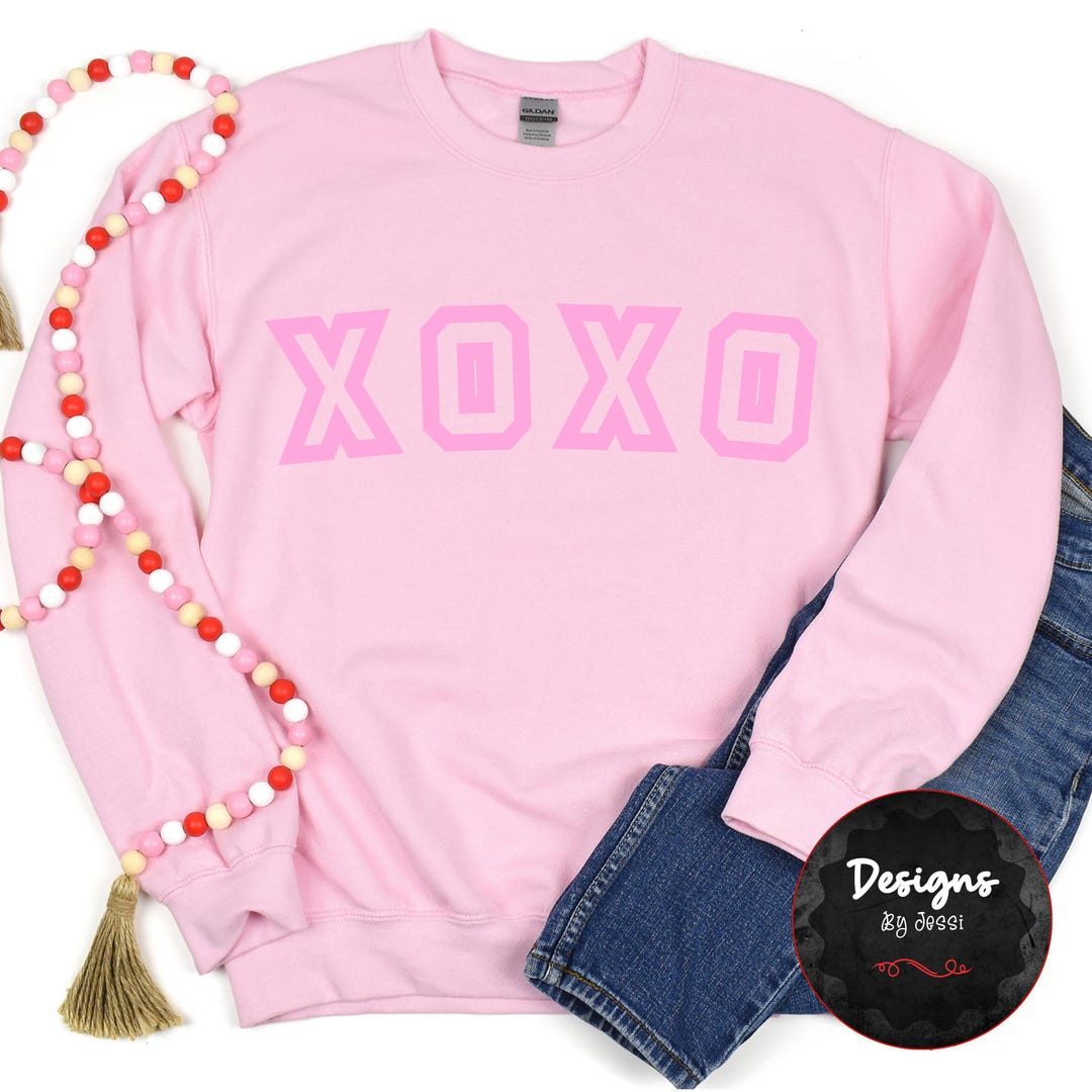 XOXO Valentine SVG: Shirt Design, Love Cut File (digital Download) - Etsy