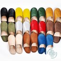 Mens Moroccan Babouche Slippers, Handmade from Soft Organic Leather, Mens House Slippers, Mules Made in Marrakesh, Gift for Father product logo