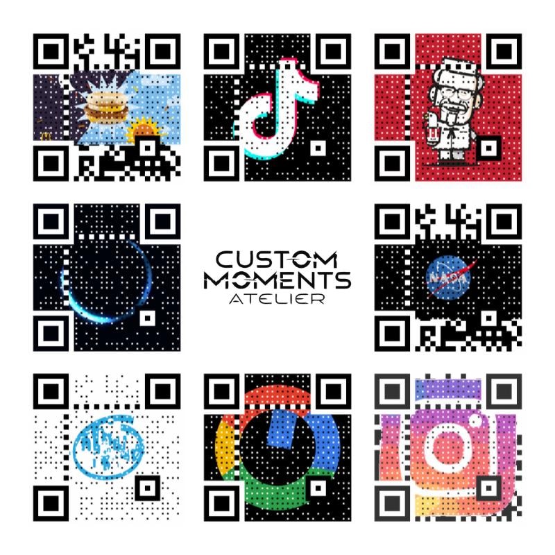 Illustration Qr Code Sign - Etsy