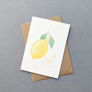 tarjeta de limon
