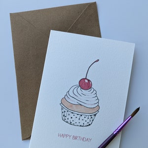 Geburtstags-Cupcake