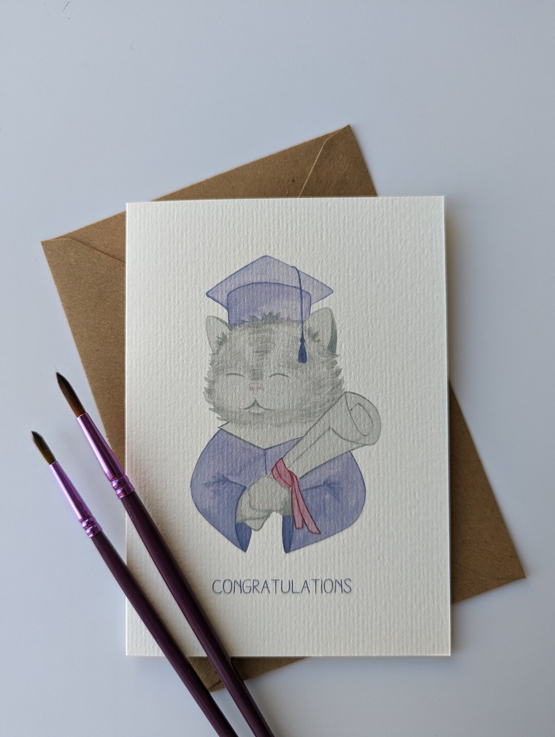 Graduation Cat - Etsy
