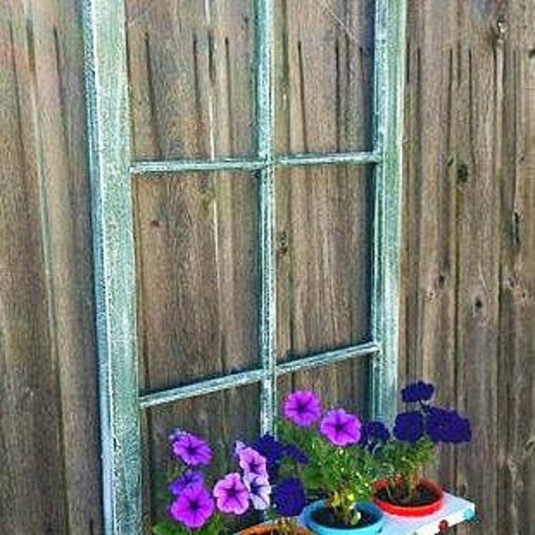 Old Primitive Farmhouse Brown Window frame cadres en bois décoration murale, art de cadre de fenêtre, cadre de fenêtre à guillotine, cadre de fenêtre française, fenêtre en bois