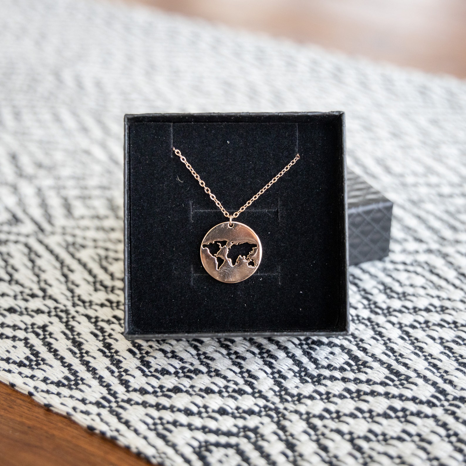 Silver - 'MY WORLD' Necklace