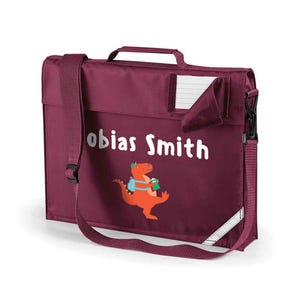 Cartable enfant personnalisé, sac de devoirs 5 l, cartable pour la rentrée, cartable personnalisé pour chambre d'enfant, sac bandoulière, sac prénom préscolaire