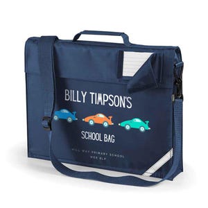 Cartable enfant personnalisé, sac de devoirs 5 l, cartable pour la rentrée, cartable personnalisé pour chambre d'enfant, sac bandoulière, sac prénom préscolaire