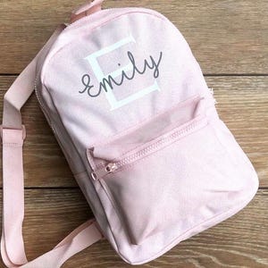 Sac à dos unisexe personnalisé pour enfants – Sac d'école avec nom personnalisé pour garçon ou fille | Sac à dos pour tout-petit pour la maternelle, la maternelle et l'école