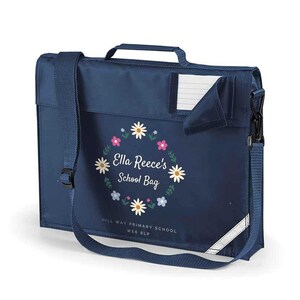 Cartable enfant personnalisé, sac de devoirs 5 l, cartable pour la rentrée, cartable personnalisé pour chambre d'enfant, sac bandoulière, sac prénom préscolaire