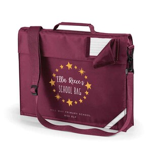 Cartable enfant personnalisé, sac de devoirs 5 l, cartable pour la rentrée, cartable personnalisé pour chambre d'enfant, sac bandoulière, sac prénom préscolaire