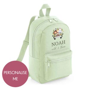 Sac à dos unisexe personnalisé pour enfants – Sac d'école avec nom personnalisé pour garçon ou fille | Sac à dos pour tout-petit pour la maternelle, la maternelle et l'école