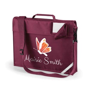 Cartable enfant personnalisé, sac de devoirs 5 l, cartable pour la rentrée, cartable personnalisé pour chambre d'enfant, sac bandoulière, sac prénom préscolaire