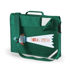 Cartable enfant personnalisé, sac de devoirs 5 l, cartable pour la rentrée, cartable personnalisé pour chambre d'enfant, sac bandoulière, sac prénom préscolaire