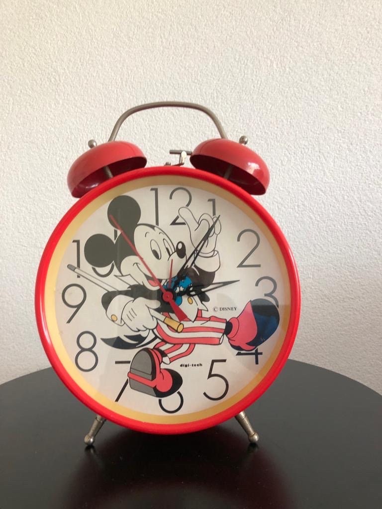 70'sミッキーマウス　トーキングアーラムクロック 目覚まし時計【ヴィンテージ】 70'sミッキーマウス トーキングアーラムクロック 目覚まし時計