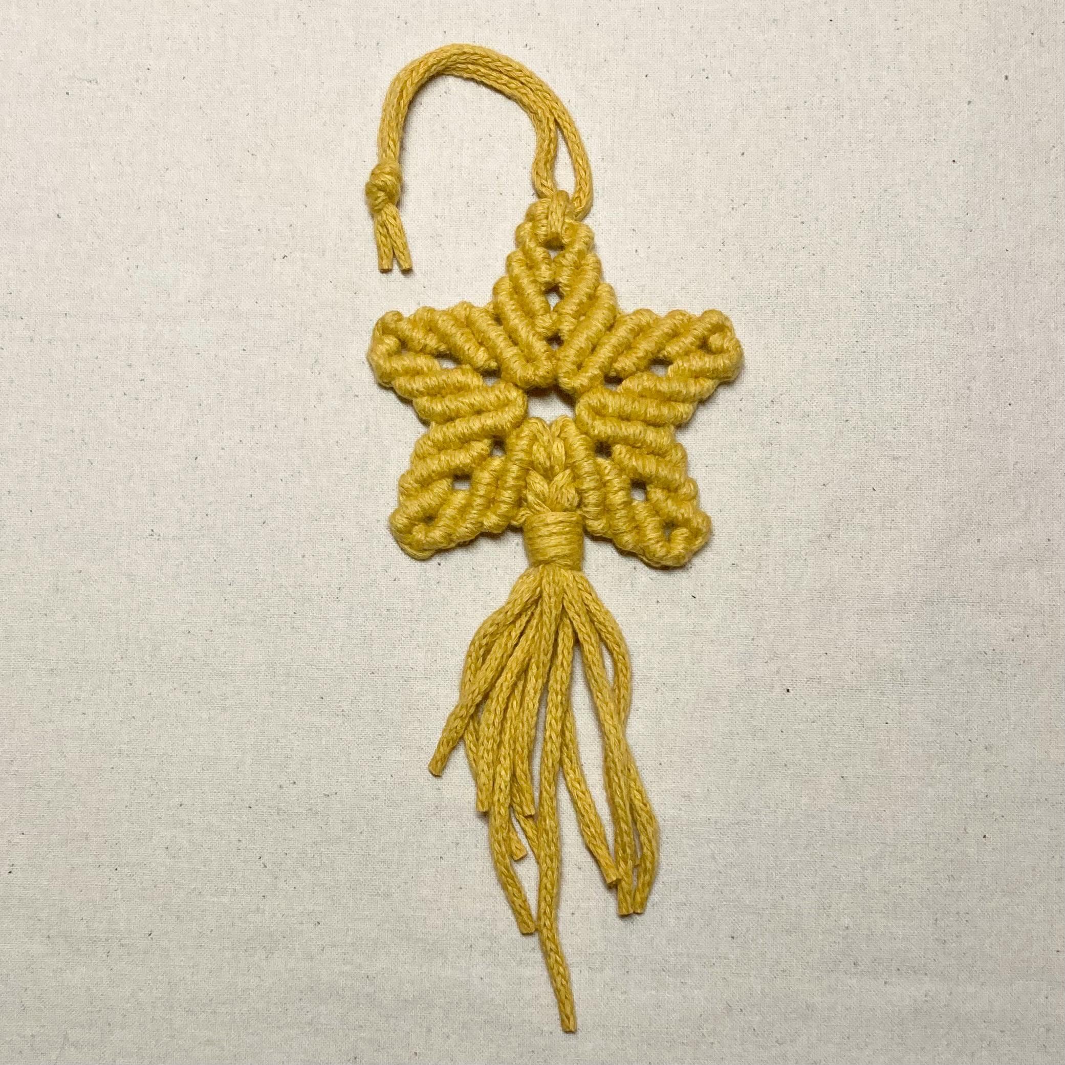 Macrame Star Wall Hanging Multi-Colour