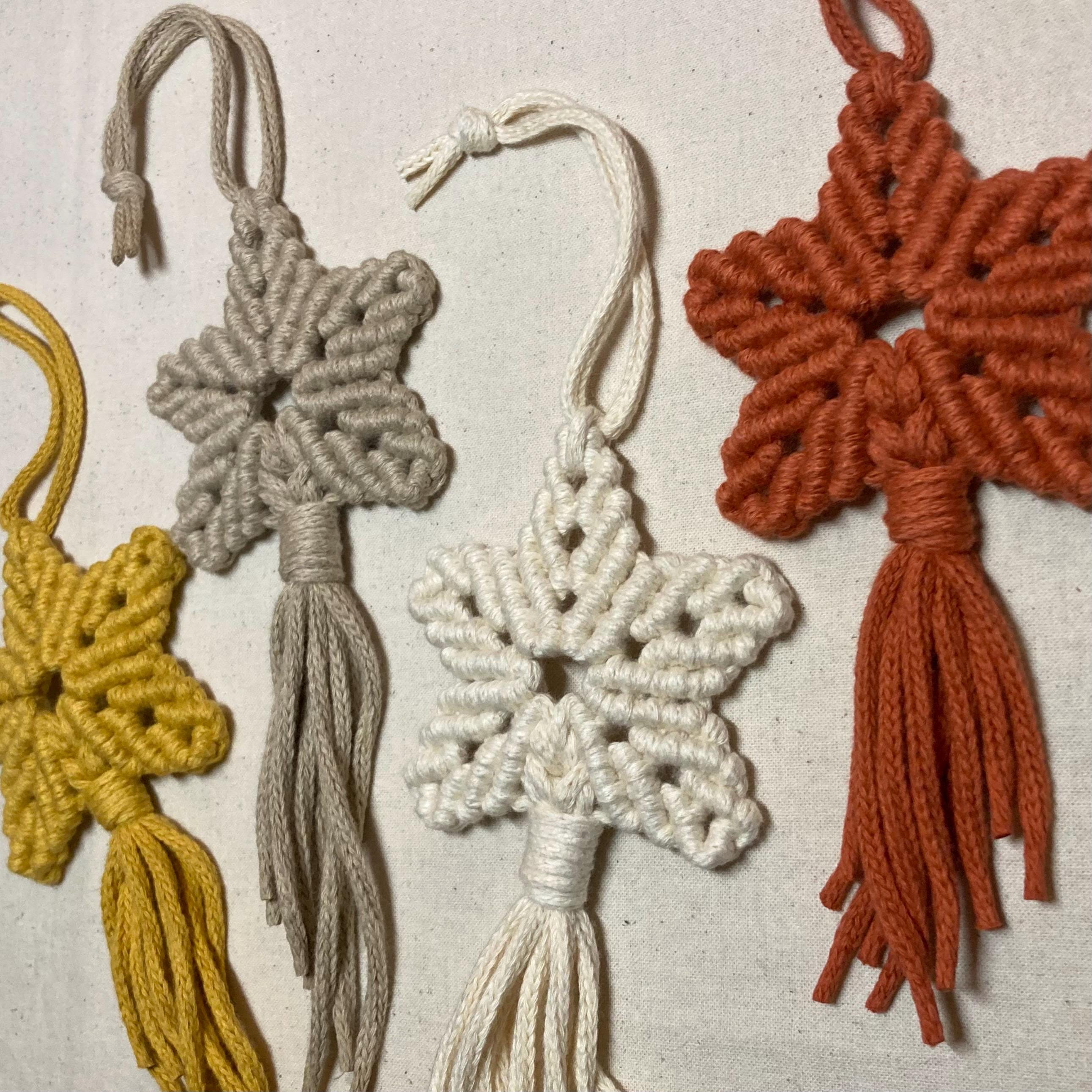 Macrame Star Wall Hanging Multi-Colour