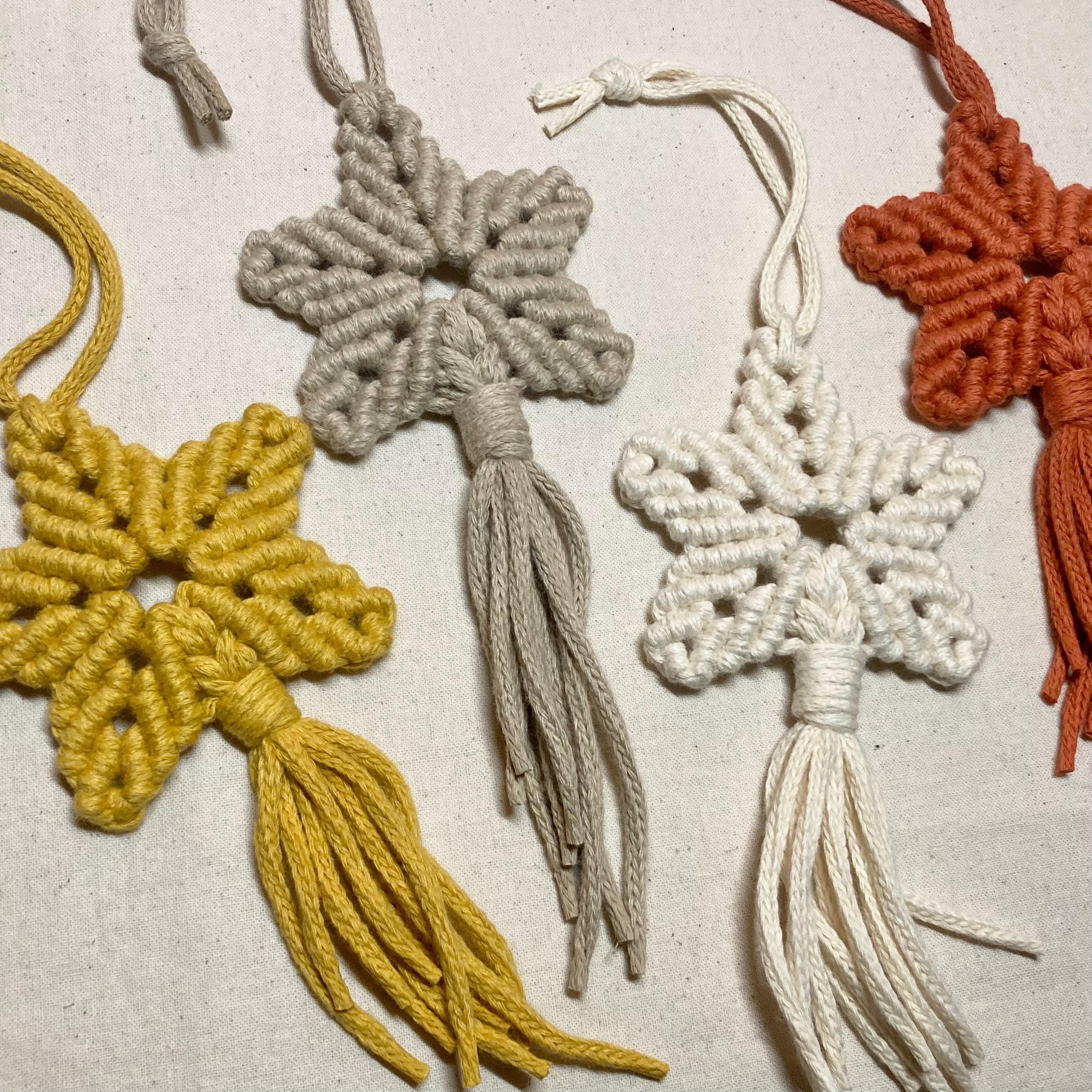 Macrame Star Wall Hanging Multi-Colour
