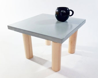 Coffee Table | Concrete Table | Handmade Furniture | Handmade Furniture | Concrete Home Decor | Industrial End Table