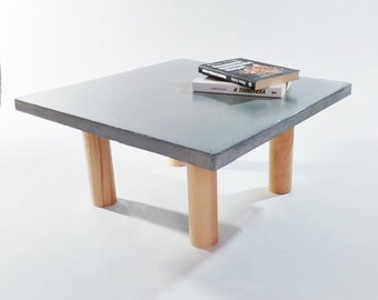 Coffee Table | Concrete Table | Handmade Furniture | Unique Decor | Industrial Table | Handmade Side Table