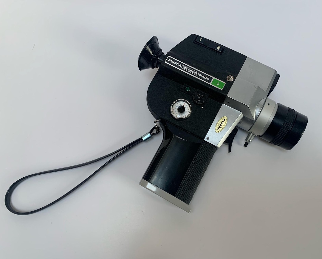 FUJICA シングル8 P400 Fujica Single-8 P400 Film Camera - Vintage Retro Film Camera