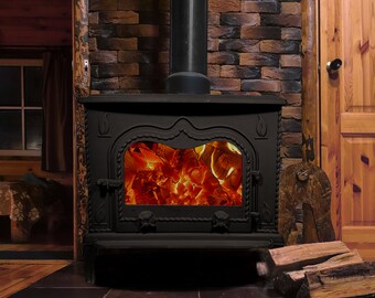 Log Cabin Cast Iron - Etsy