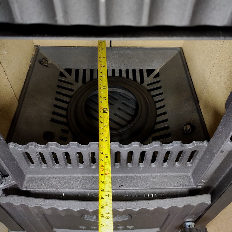 Wood Burning Stove Cast Iron Fireplace Cooker Stove Baking Etsy