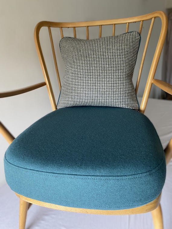 Ercol Seat Cushions Made to Order in 100% Pure New Wool Fabric and