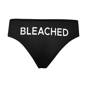 Bleached Hipster Panties, Queen Of Hearts Panties, Raceplay Gift, Bleached, Bleachbunny, BWC, QOH, Interracial, White Owned, Colonized