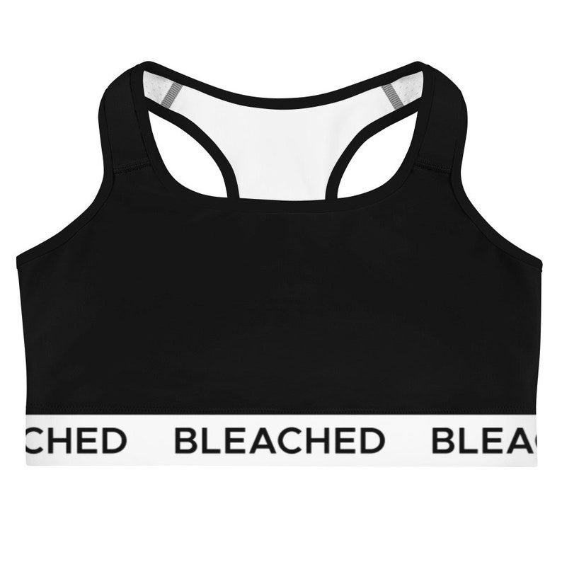 Bleached Sports Bra Queen of Hearts Sports Bra QOH Sports Etsy Australia