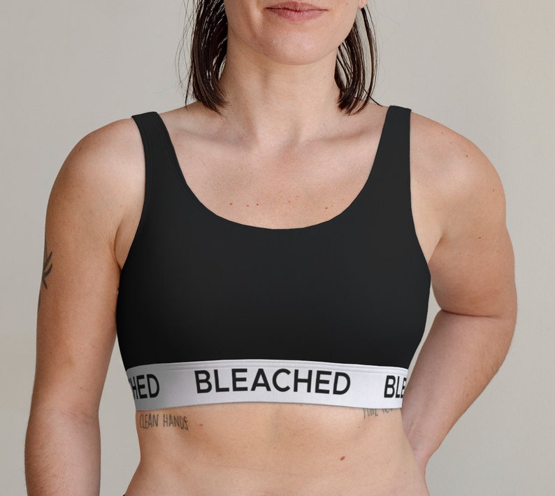 Bleached Bralette Queen of Hearts Bralette QOH Bralette BWC - Etsy