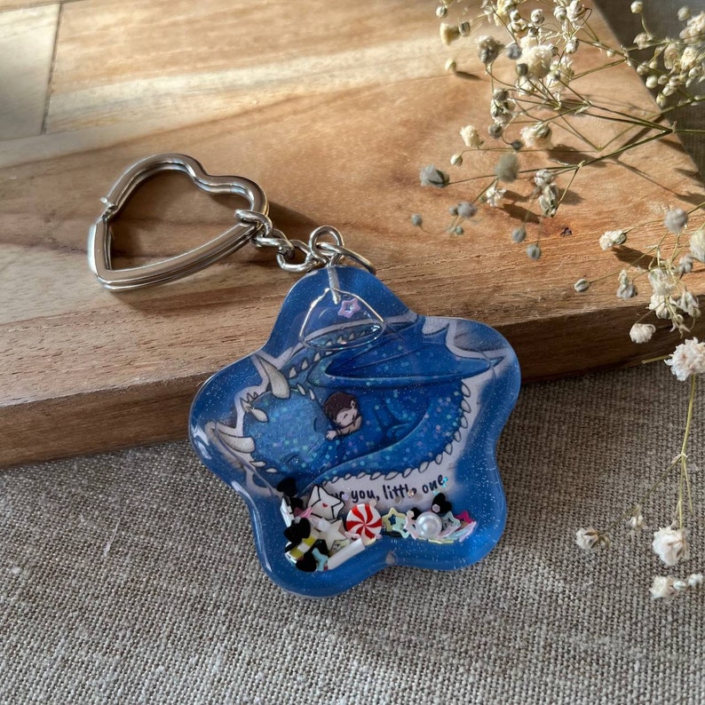 Personalized Resin Shaker Keychain with or without Photos, gifts, image 6