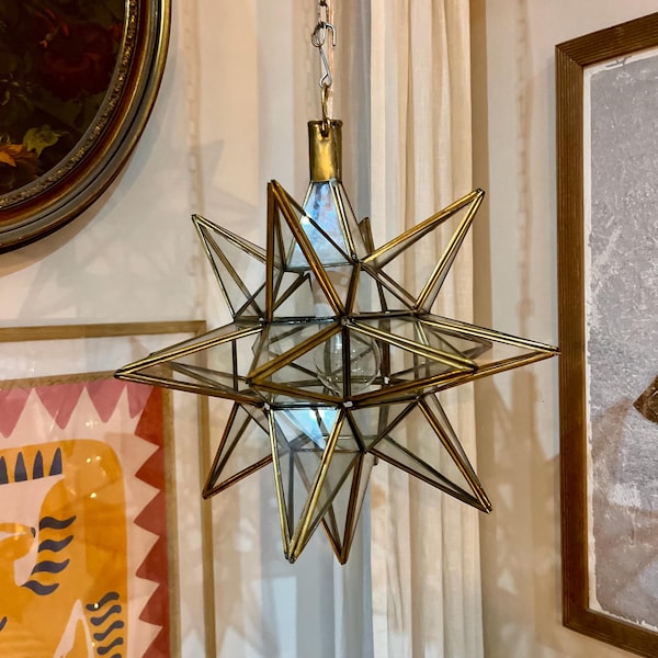 Glass Moravian Star - Etsy
