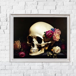 AI Art Digital Print Wall Decor Cemetery Graveyard Statue Hands Cottagecore Fairycore Witchcore Dark Academia Goth Printable Art