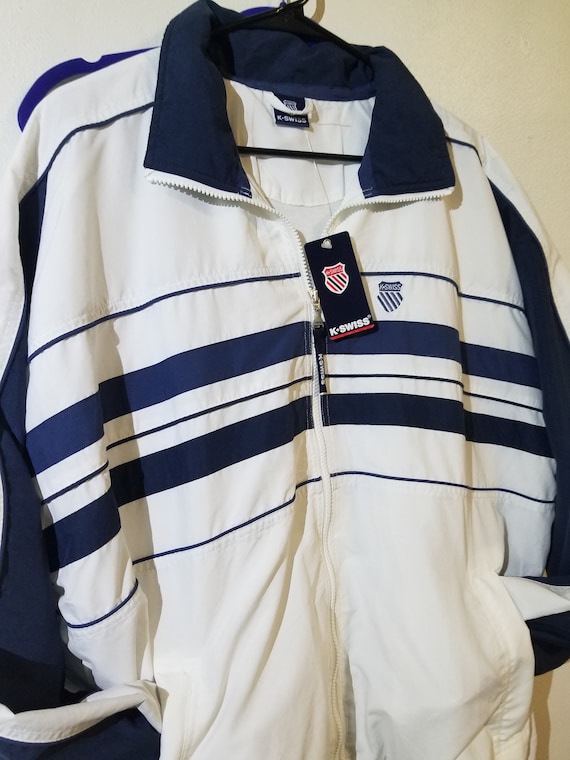 K-SWISS windbreaker track suit set vintage 90s