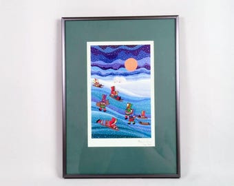 Reproduction Eleanor Tony Paine Arctic Gems 1986 Impression encadrée signée skemo canada