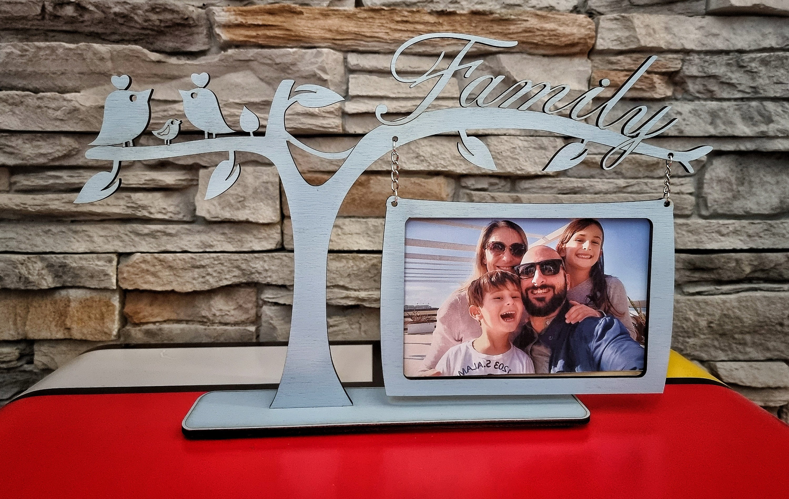 Photo Frame Family Tree. Laser Cut Svg Files Etsy