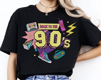 Retro grafisch T-shirt jaren 90 | Vintage nostalgie T-shirt