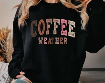 Bluza retro na porę roku • Bluza na ciepłą pogodę • Bluza z okrągłym dekoltem w stylu vintage latte