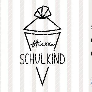 SVG Hurra Schulkind, DXF, Einschulung, 1. Klasse, PNG, Plotterdatei, Cricut, Silhouette