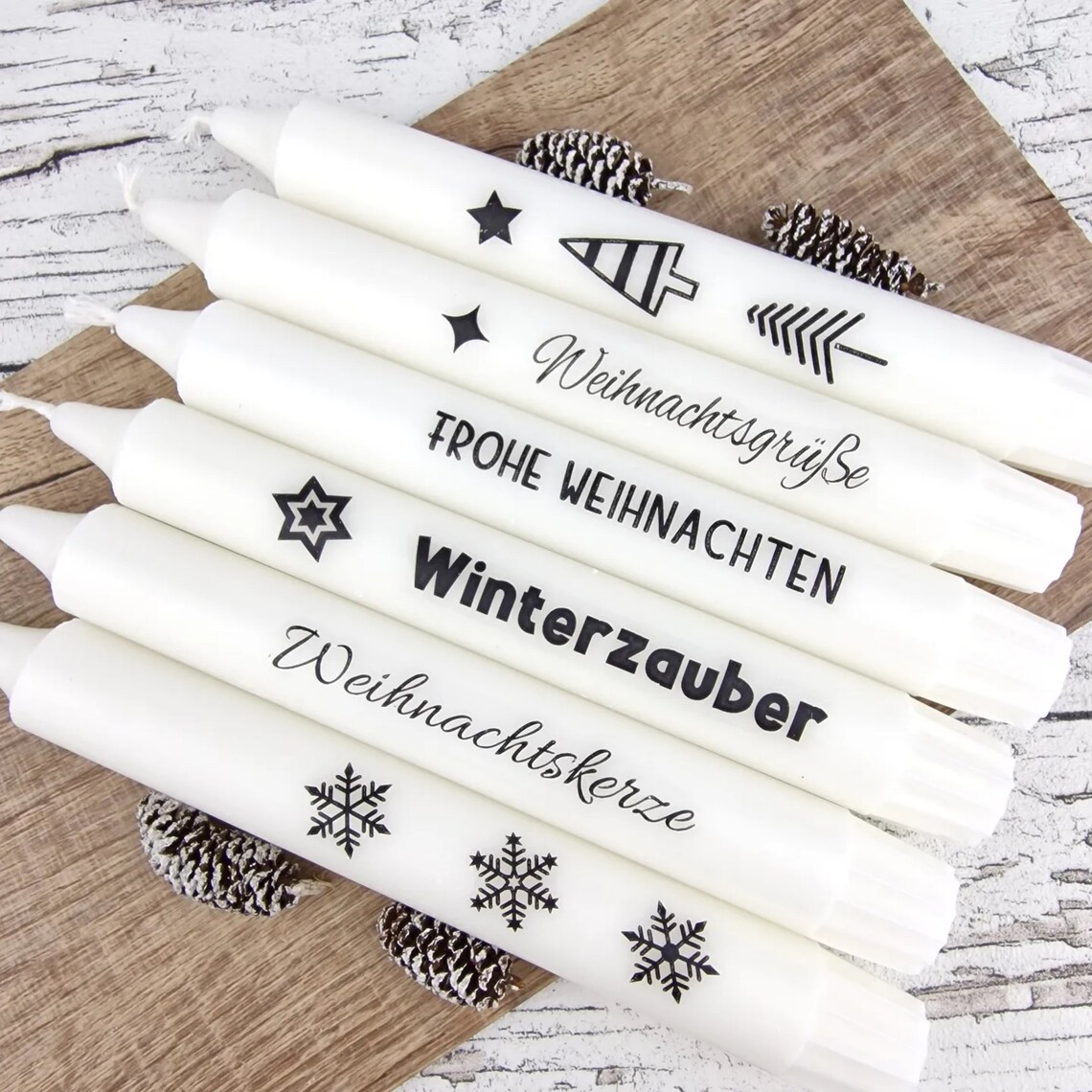 PDF Vorlage für Kerzen Kerzentattoo Wasserschiebefolie - Etsy.de