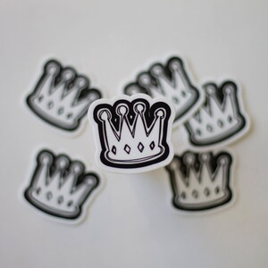 Krone des Lebens Sticker | Vinyl Laptop Aufkleber | Glaube Aufkleber