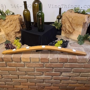 37,5 &quot;x 3&quot; - 5 Light Wine Stave Theelichtkaarshouder