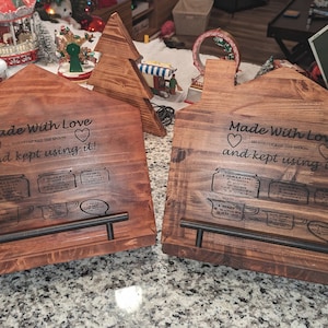 Cookbook stand | Cookbook holder | recipe holder | tablet holder | gift