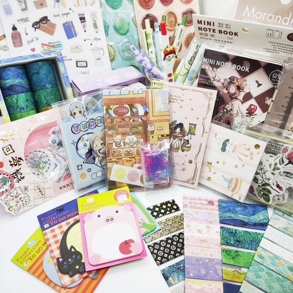Kawaii stationery Grab Bag | Perfect for a girl's birthday gift , back to school