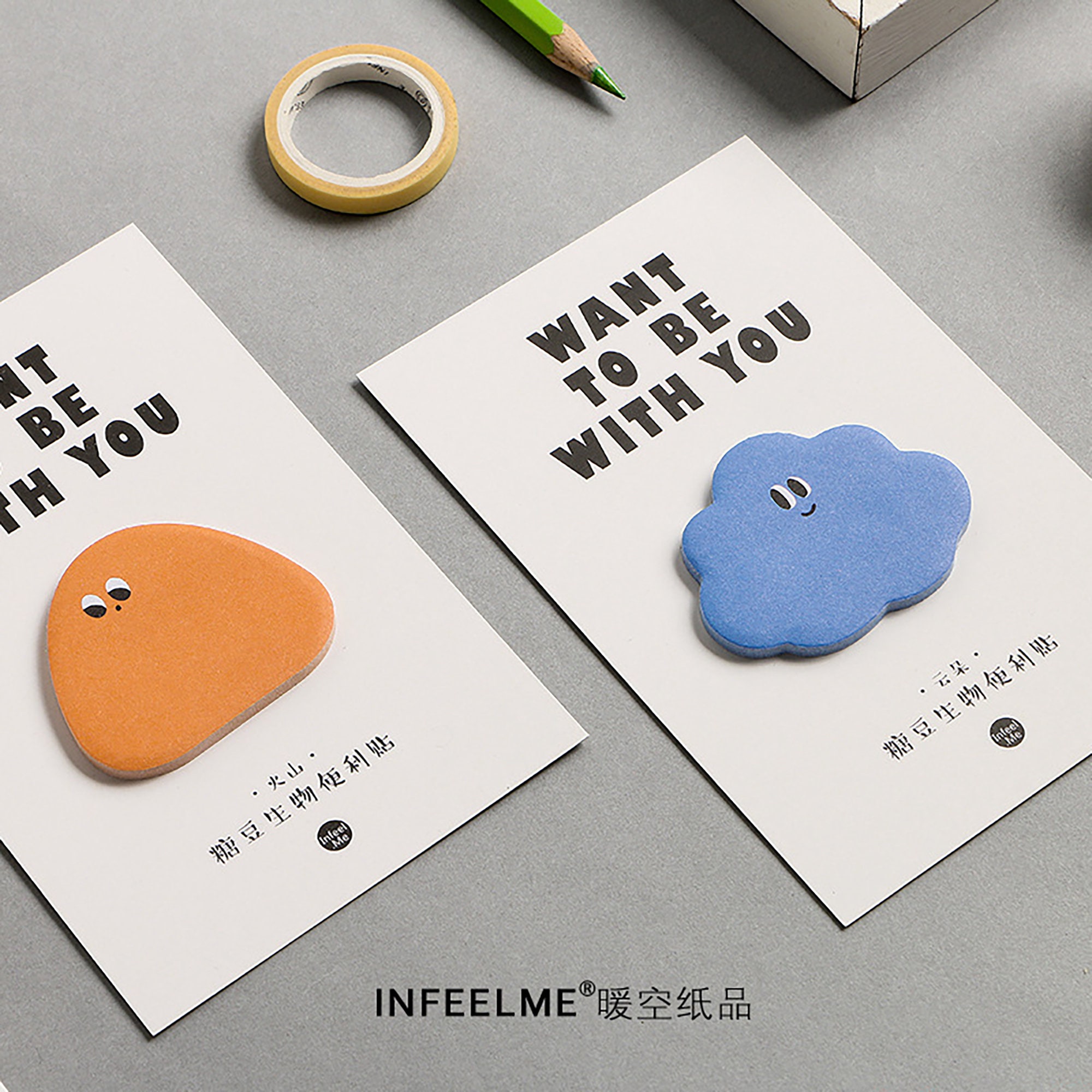 Letter shaped post it notes deals