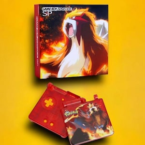 Coque Game Boy Advance SP Entei personnalisée