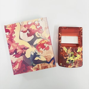 Carcasa personalizada de Game Boy Color Moltres