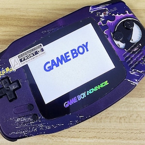 Coque Gengar personnalisée pour Game Boy Advance